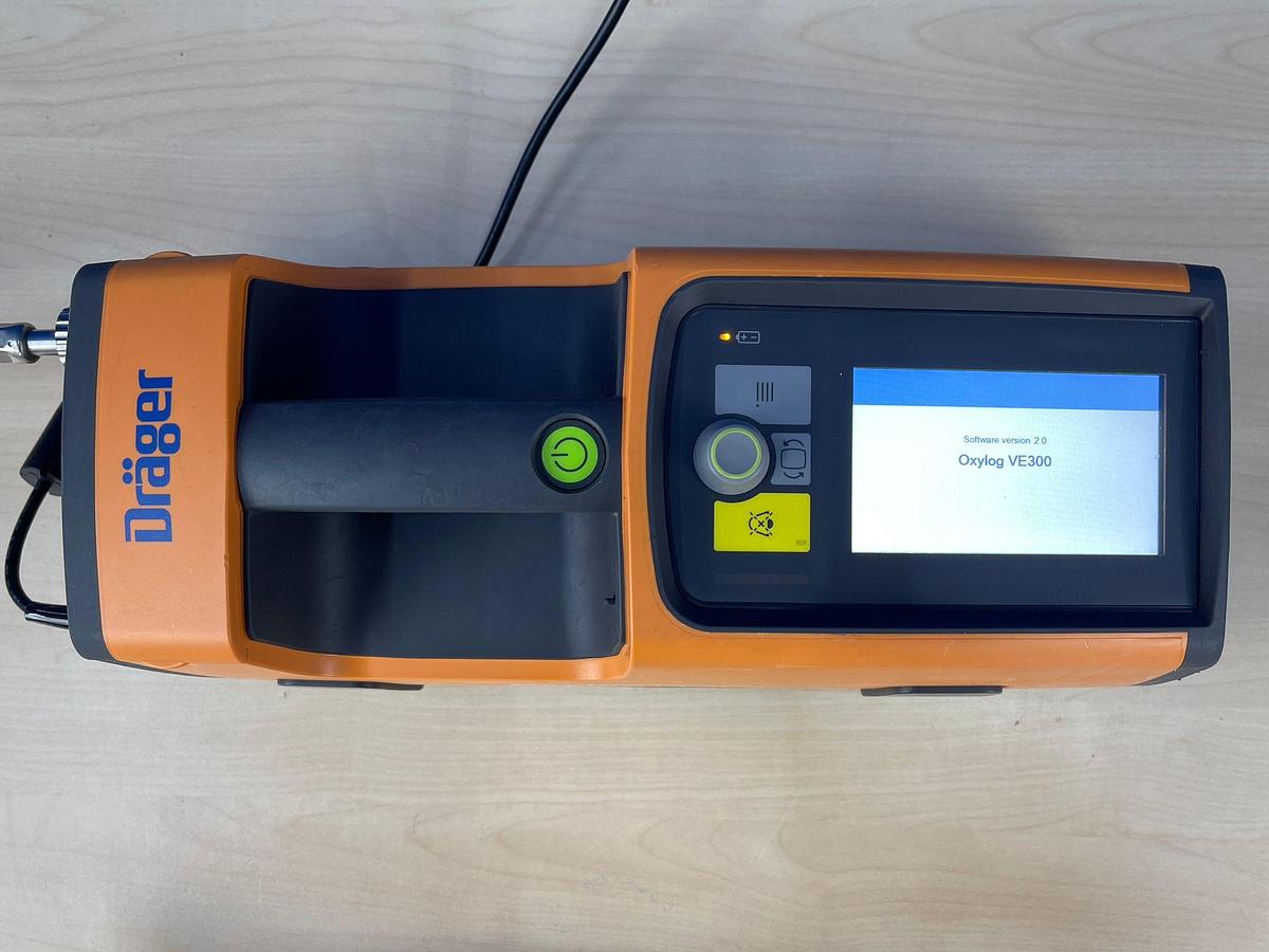 Used Dräger Oxylog VE300 Hours: 62 YOM: 2020