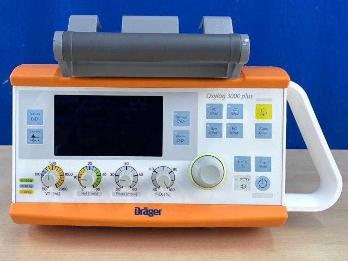 Used 2011 - DRAGER Oxylog 3000 PLUS