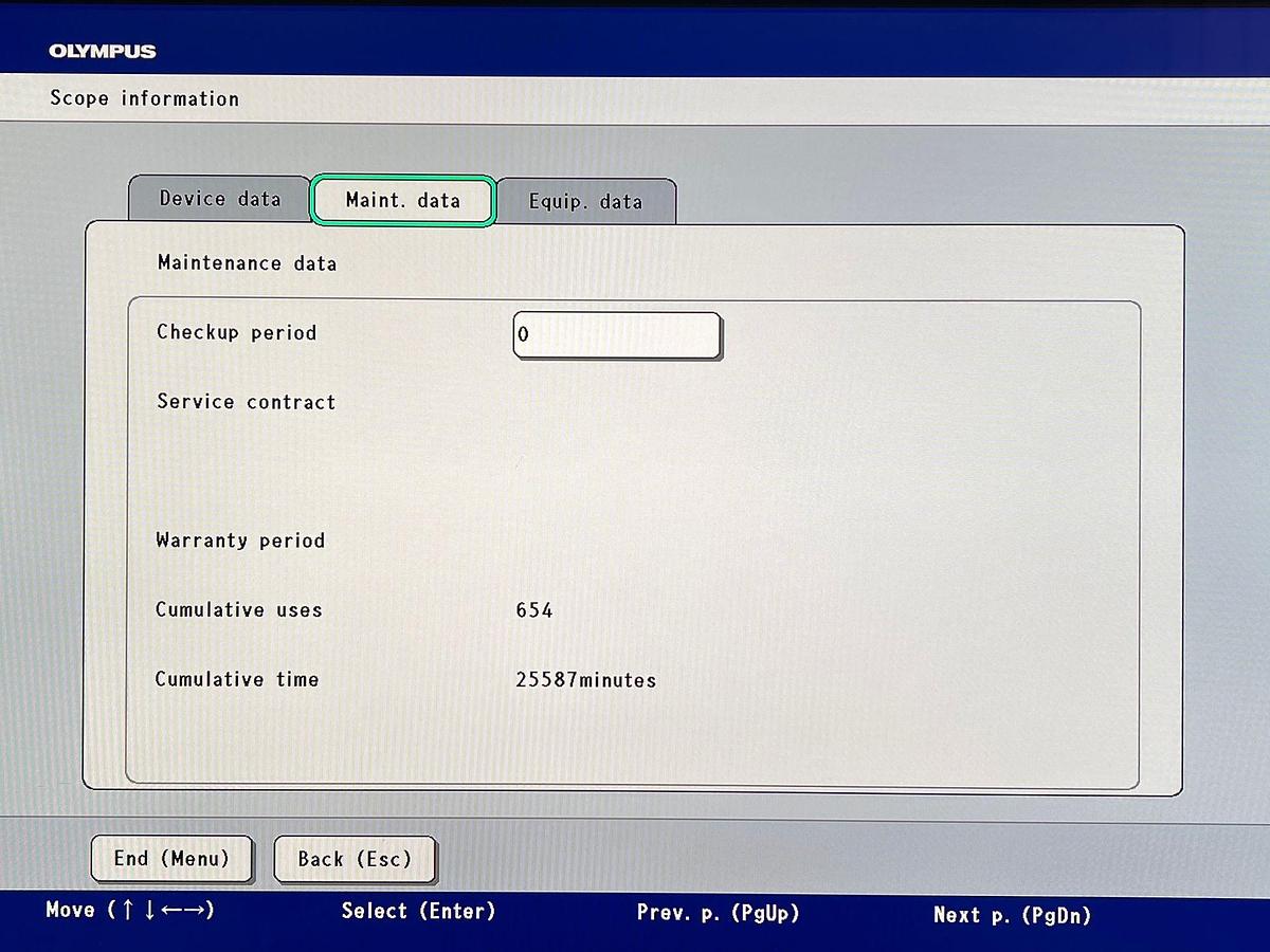Used Olympus Camera Head Model: CH-S190-XZ-E 