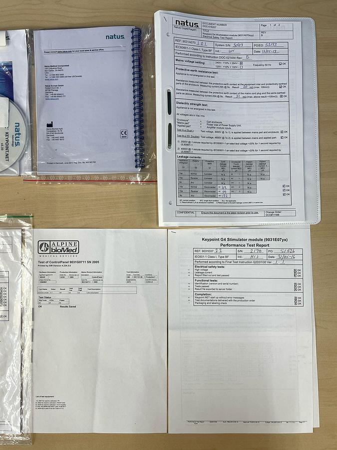 Used Keypoint G4 EMG  REF: 9031A070101 YOM: 2017