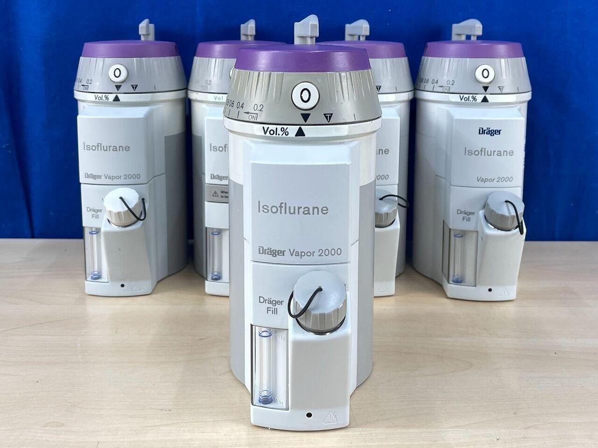 Used DRAEGER Isoflurane 2000