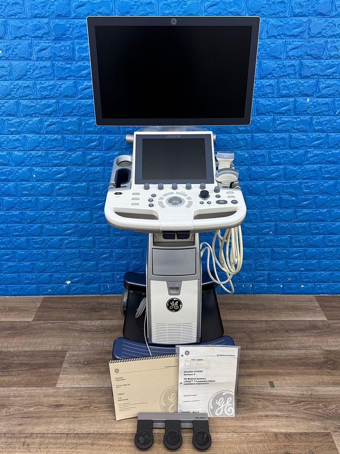Used GE LOGIQ P9 YOM: 2016 R1 with Convex C1-5-RS YOM: 2022 and Linear Probe 9L-RS YOM: 2018