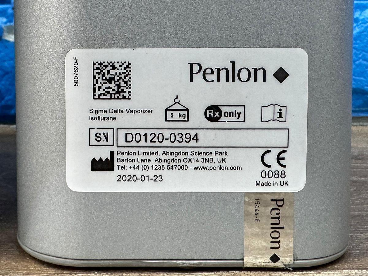 Used Penlon Isoflurane Vaporizer YOM: 2020