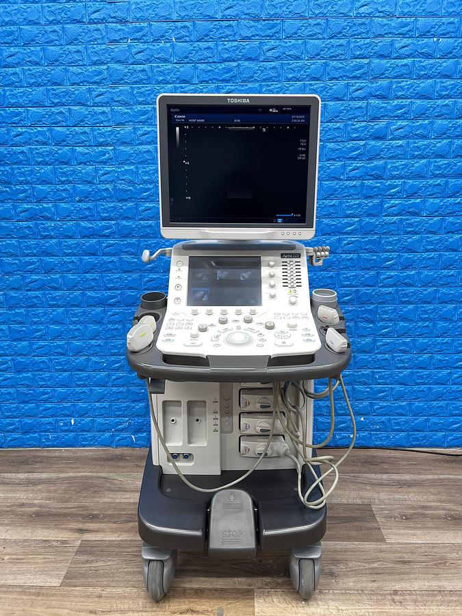 Used Toshiba Ultrasound Aplio 500 YOM: 2015