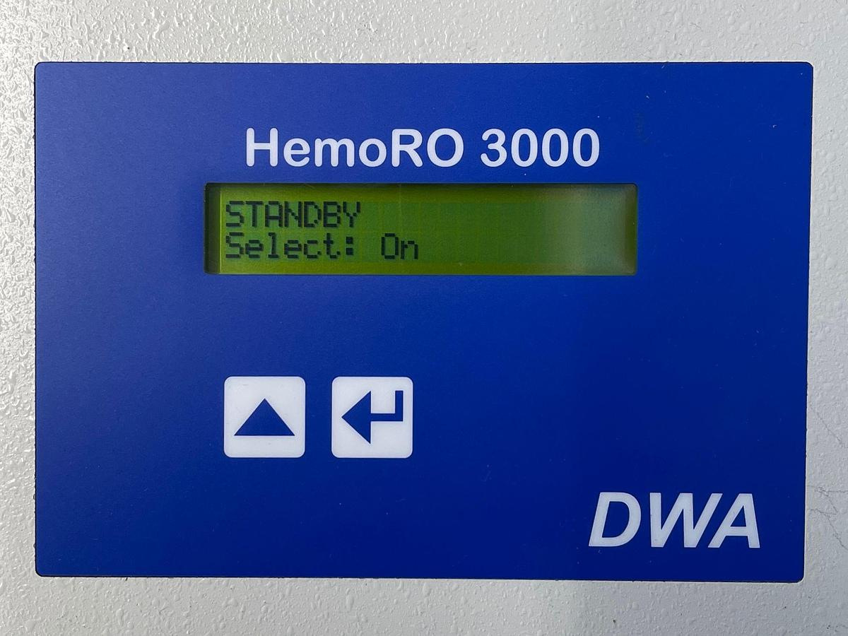 Used DWA HemoRO 3000 REF: 02HRO3000 -4 pieces Dialysis Pump