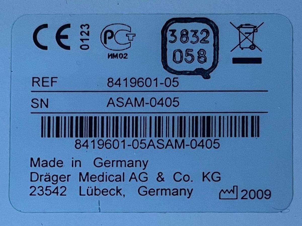 Used DRAEGER 9X Dräger Evita XL Ventilator