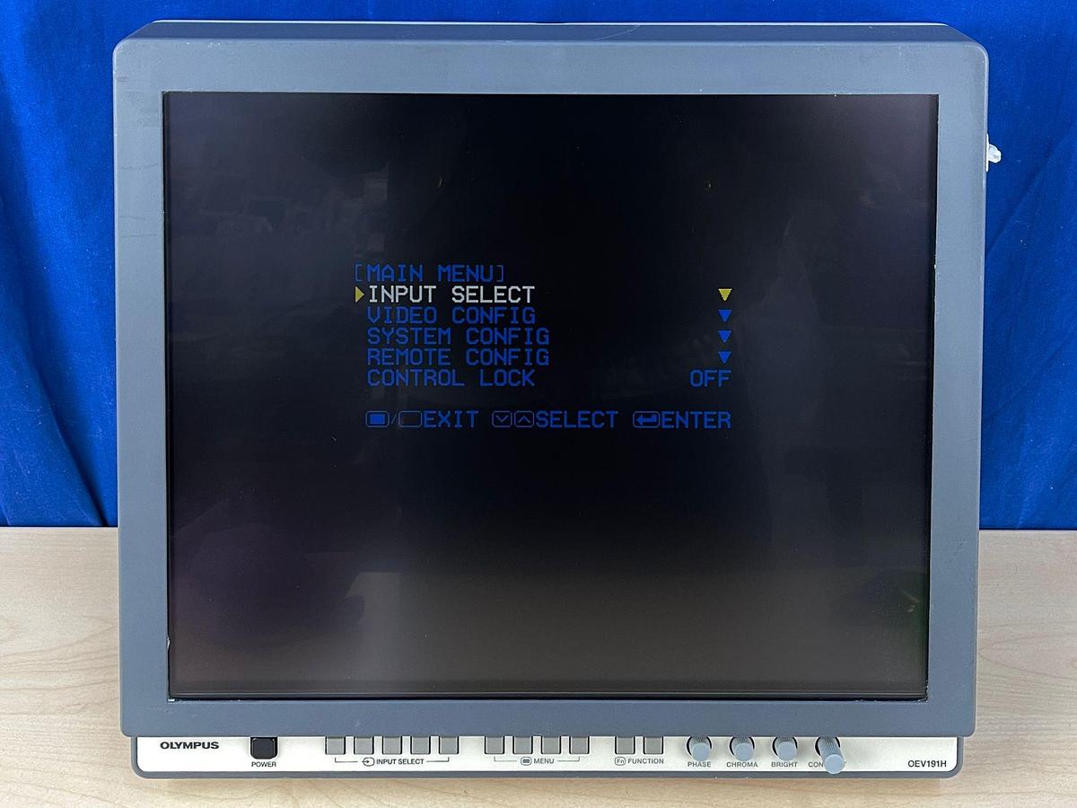 Used Olympus OEV191H High Definition 19 Inch Monitor  YOM: 2008