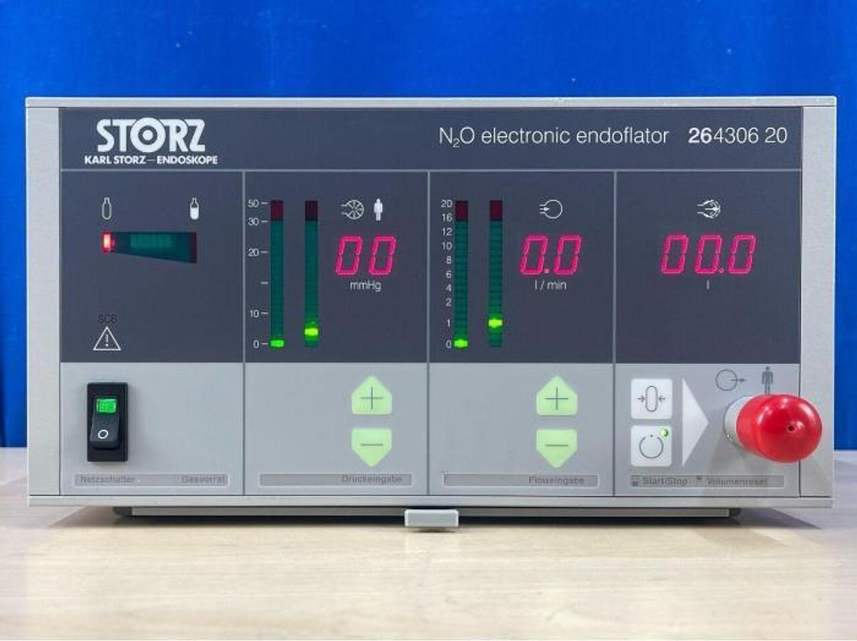 Used - KARL STORZ n2o electronic endoflator 264306 20