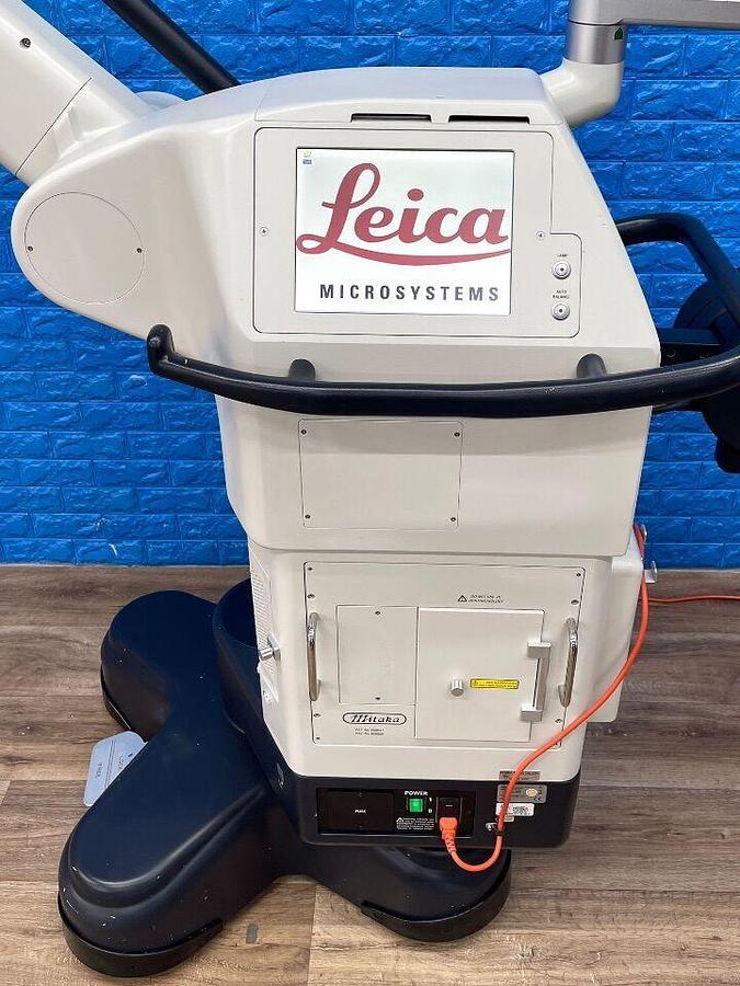 Used LEICA M720 OH5 Neuro Spinal Surgical Fluorescence Microscope