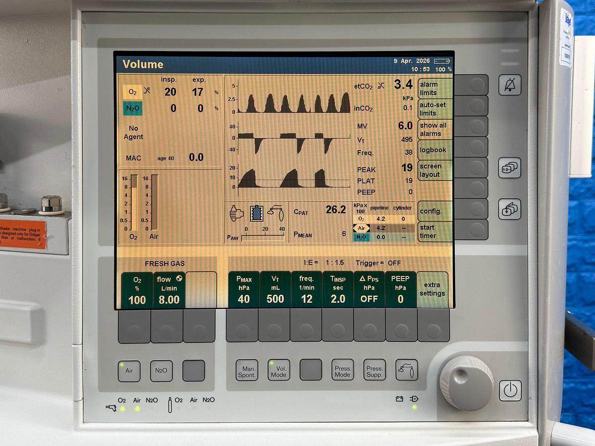 Used Dräger Primus Anaesthesia  YOM: 2013 
