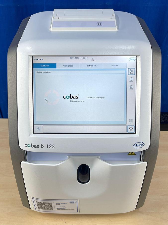 Used cobas b 123 ( 4 ) POC system YOM: 2020