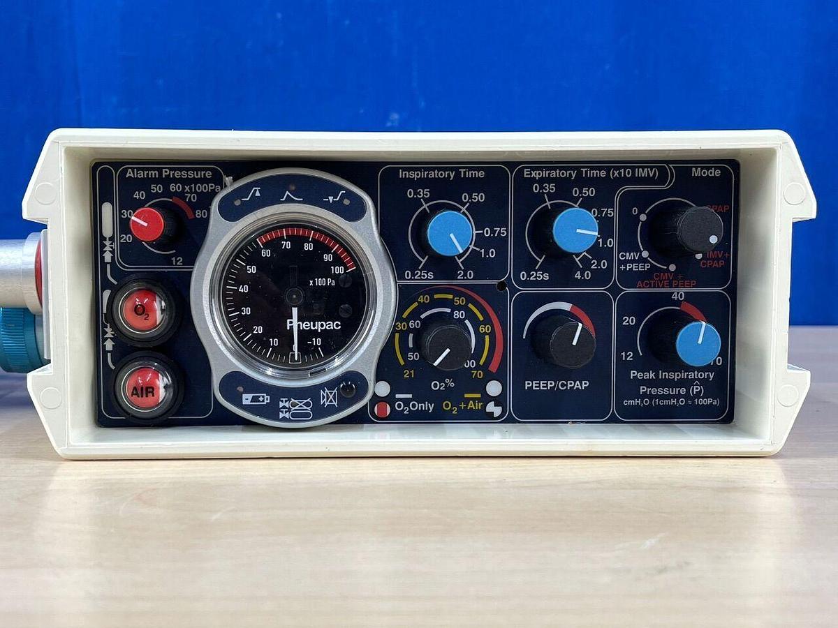 Used SMITHS Pneupac Baby Pac 100 Ventilator