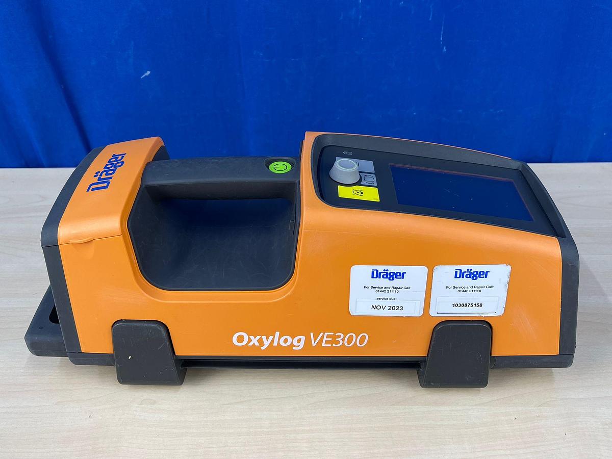 Used Dräger Oxylog VE300 Hours: 52 YOM: 2020