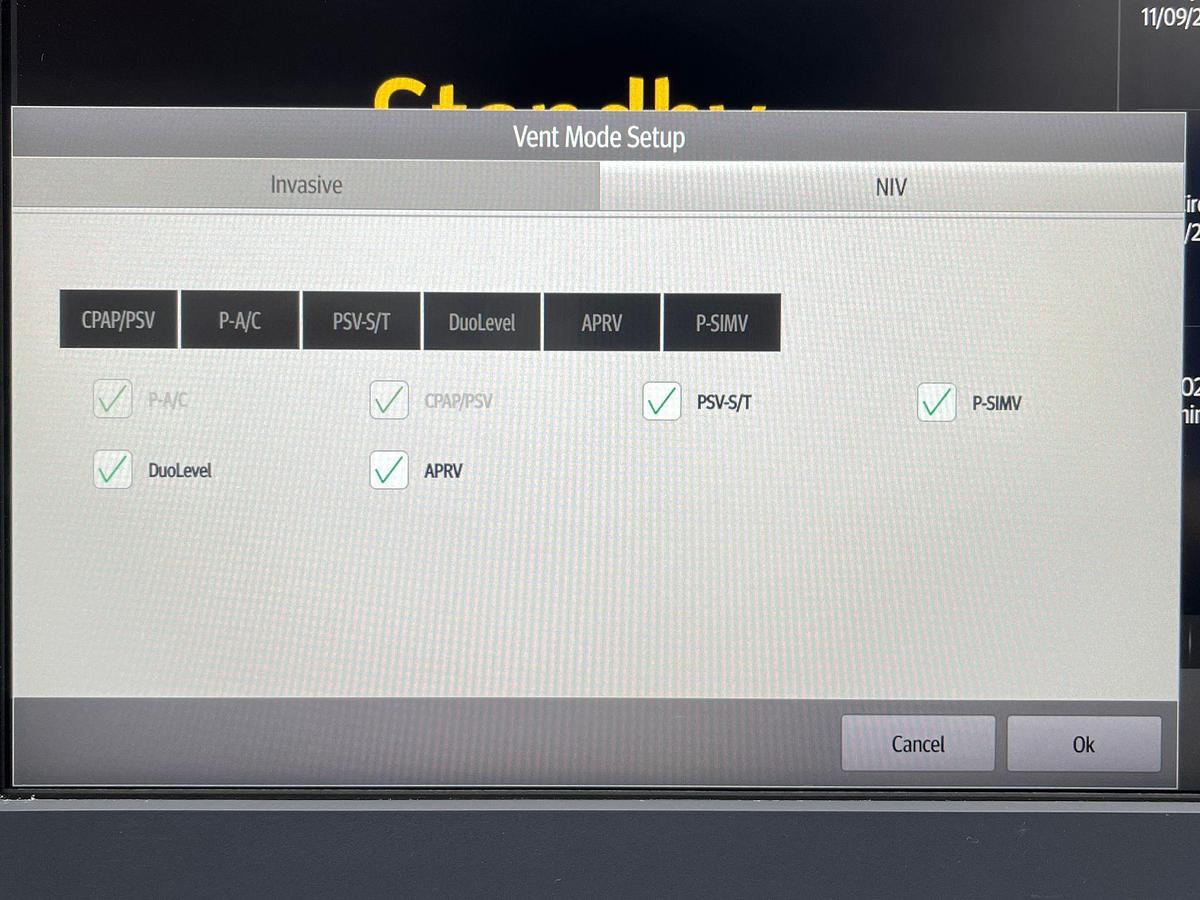 Used Mindray SV600 Ventilator YOM: 2020