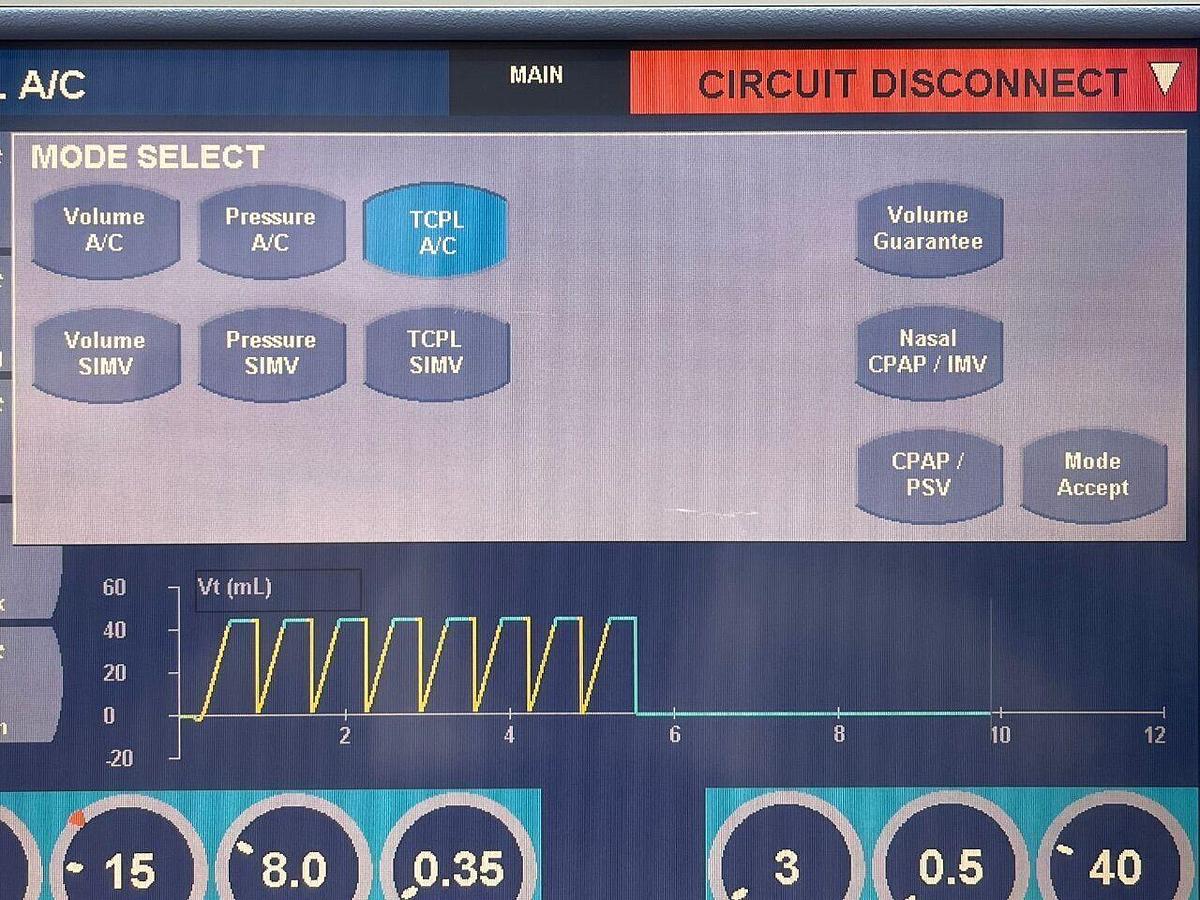Used AVEA Viasys Ventilator