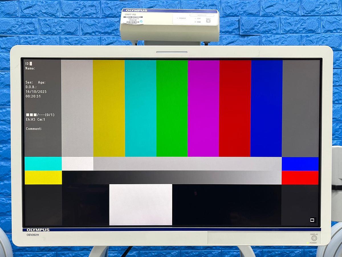 Used Olympus CV-190 with CLV-190 Endoscopy Tower 