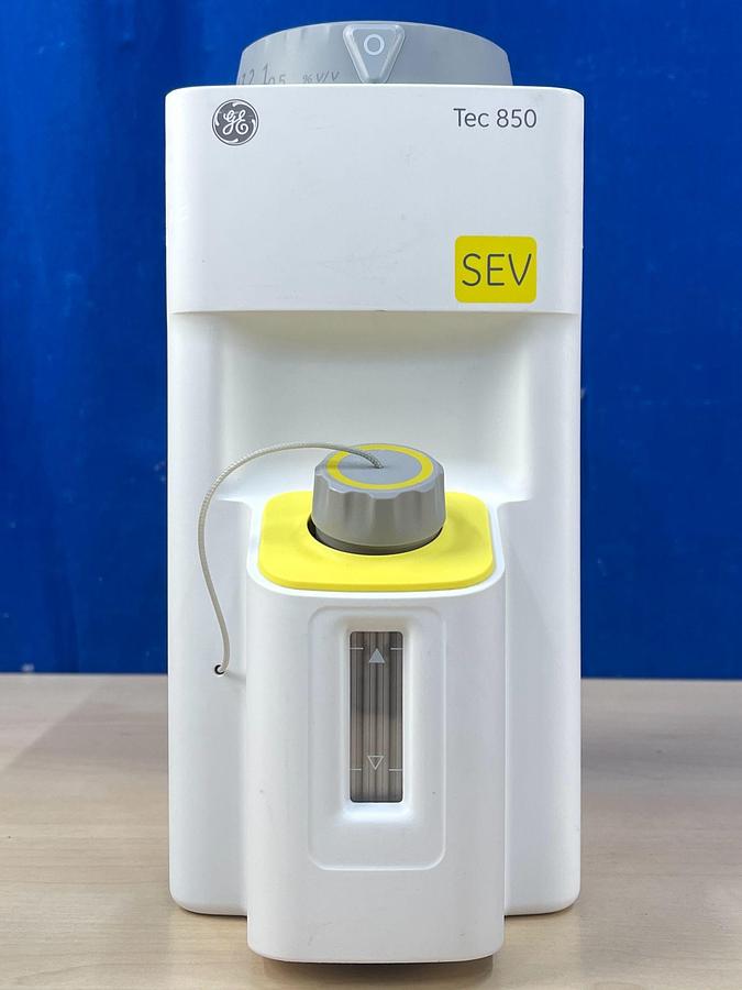Used GE Datex-Ohmeda Tec 850 Sevoflurane Vaporiser, YOM: 2020.