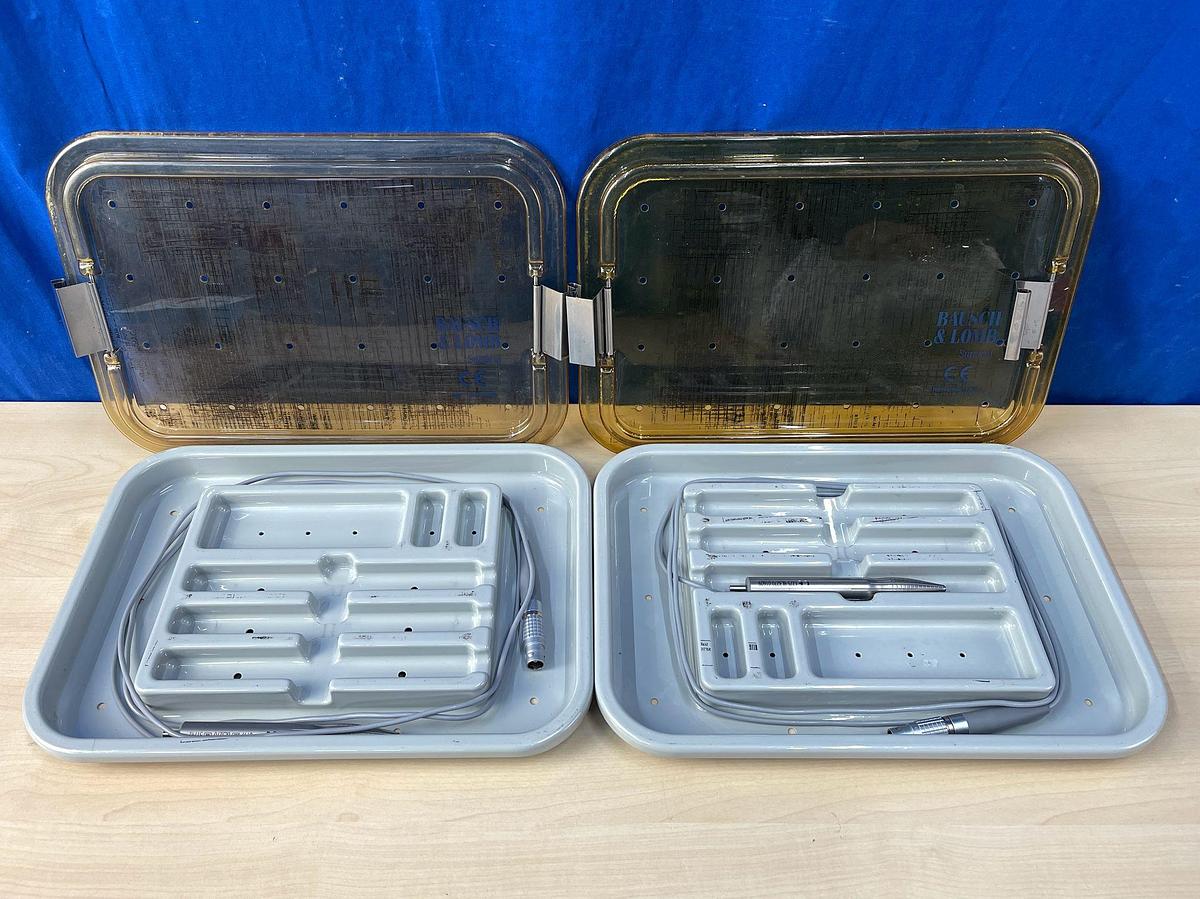 Used Bausch & Lomb Phacoemulsifier Stellaris PC Laser machine YOM: 2013 With Footswitch and 2 Hand pieces