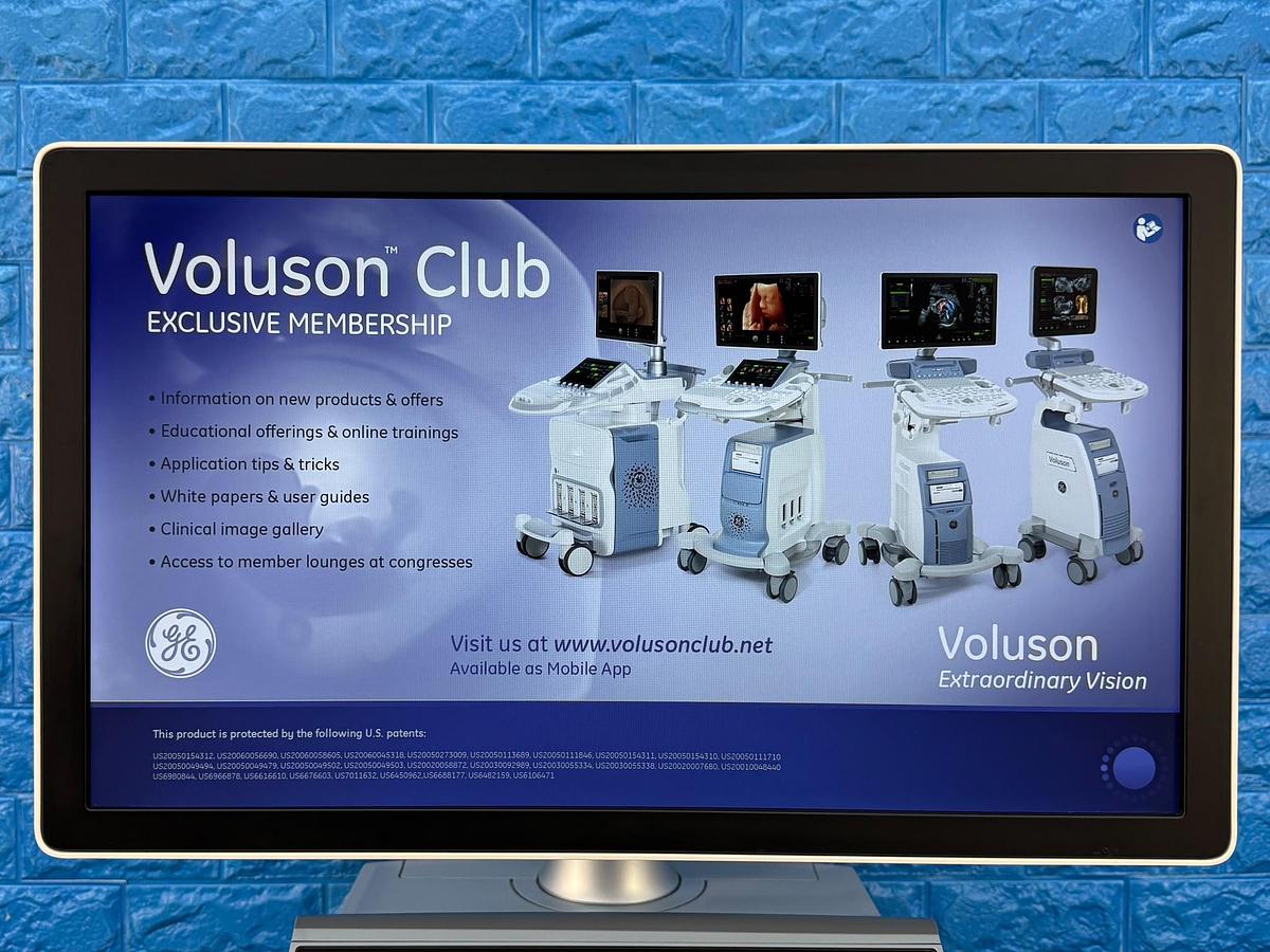 Used GE Voluson E8 Ultrasound YOM: 2019  Probes  - C1-6-D YOM: 2019 - C2-9-D YOM: 2014 - IC5-9-D 
