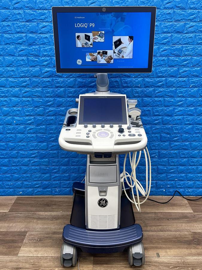 Used GE Logiq P9 Ultrasound YOM: 2016 With 2 Probes