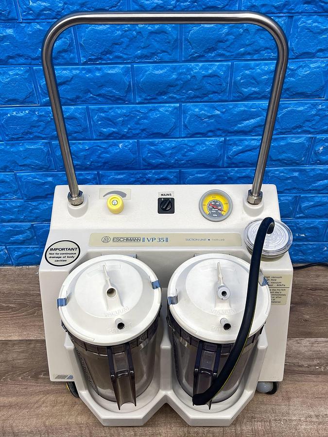 Used Eschmann VP35 Twin Jar Suction Pump YOM: 2004