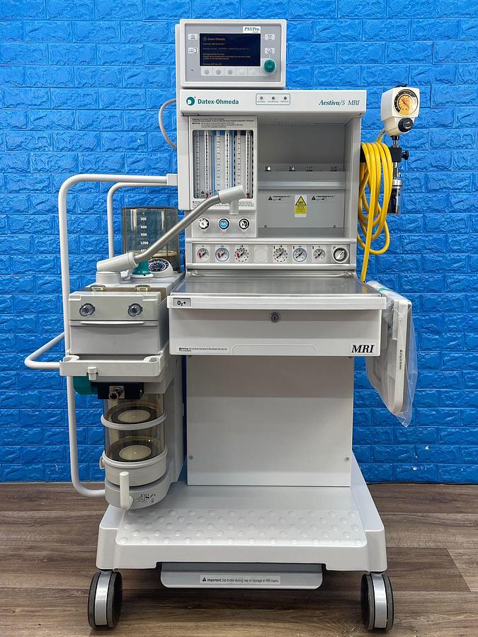 Used GE Datex Ohmeda Aestiva/5 MRI YOM: 2013 SN: AMTT02084
