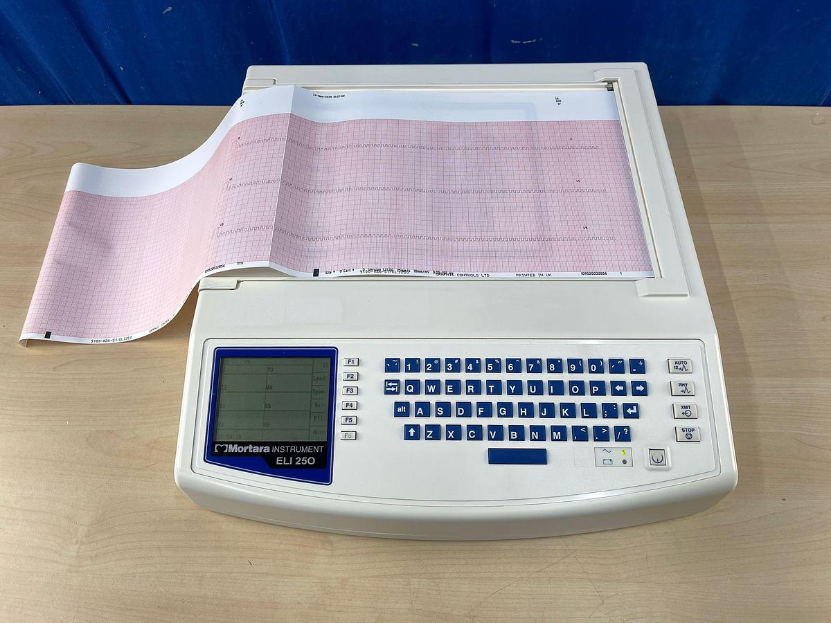 Used Mortara Insturment ELI 250 ECG REF: ELI250-BAD-AAAAX