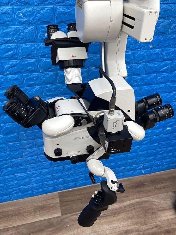 Used LEICA M720 OH5 Neuro Spinal Surgical Fluorescence Microscope