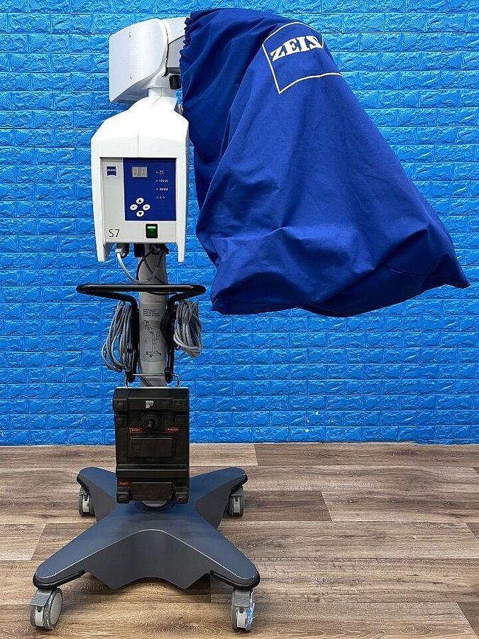 Used CARL ZEISS S7 Microscope OPMI VISU 150 Opthalmology