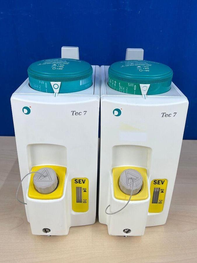 Used GE Datex-Ohmeda Tec 7 Sevoflurane