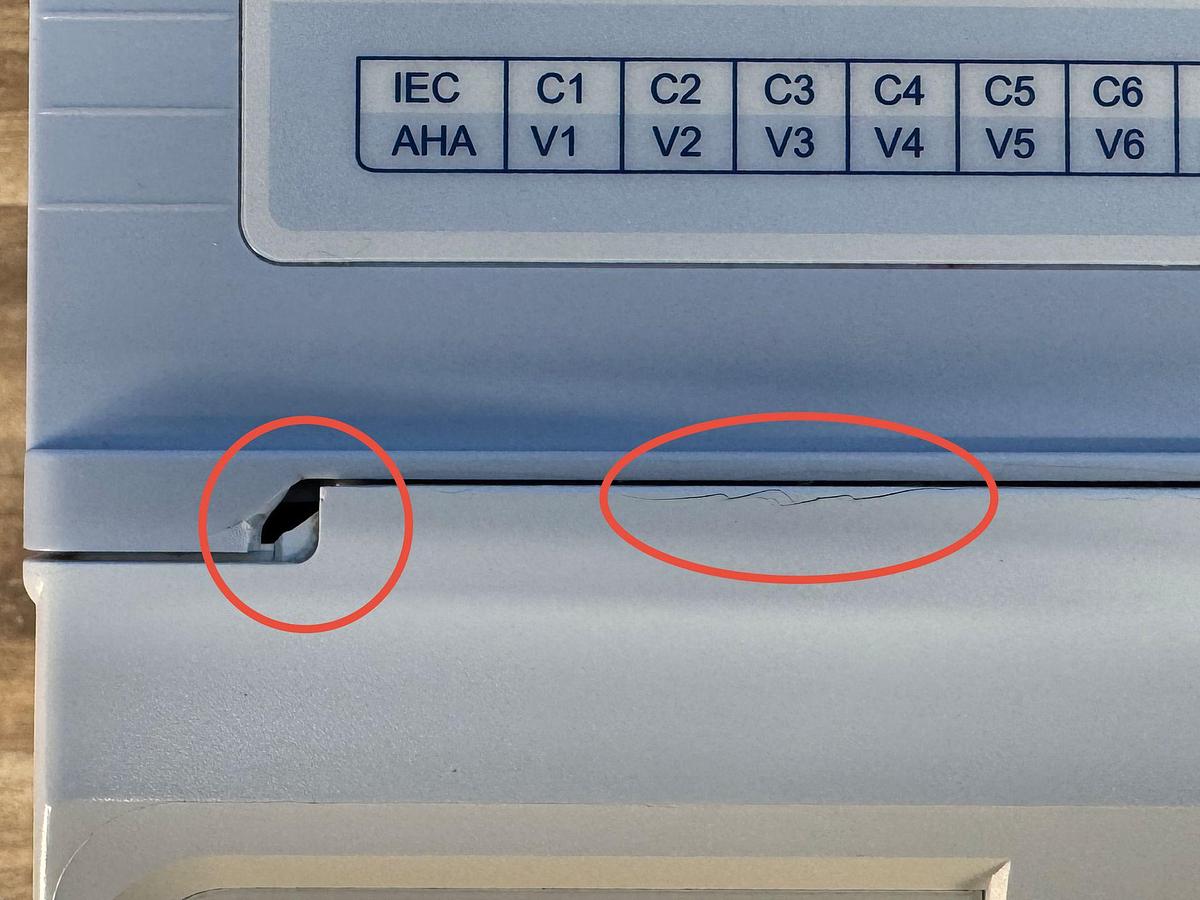 Used Mortara ELI 250c Electrocardiograph ECG REF: EL I250c-BCB-BAFAX 