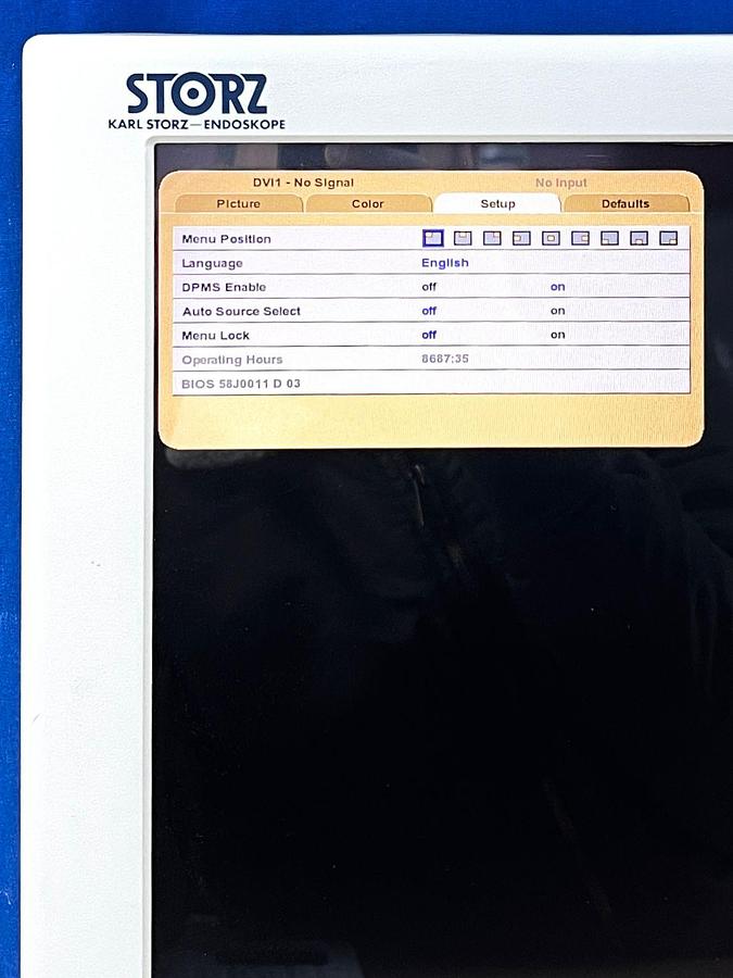 Used Karl Storz LCD Monitor 24 Inch