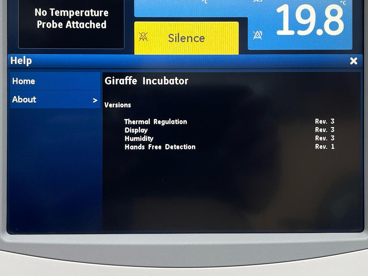 Used GE Giraffe YOM: 2018 Infant Incubator