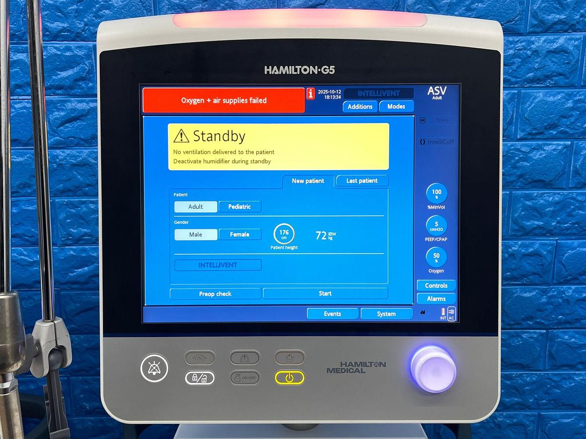 Used 13x Hamilton G5 Ventilator YOM: 2020 