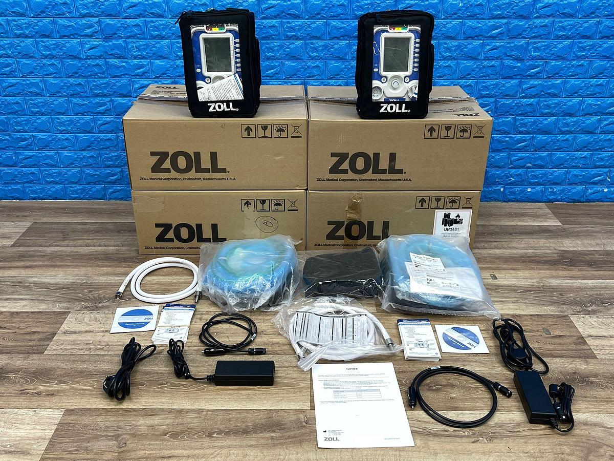 Used Zoll 731 Series Ventilator YOM: 2019 -4 pieces