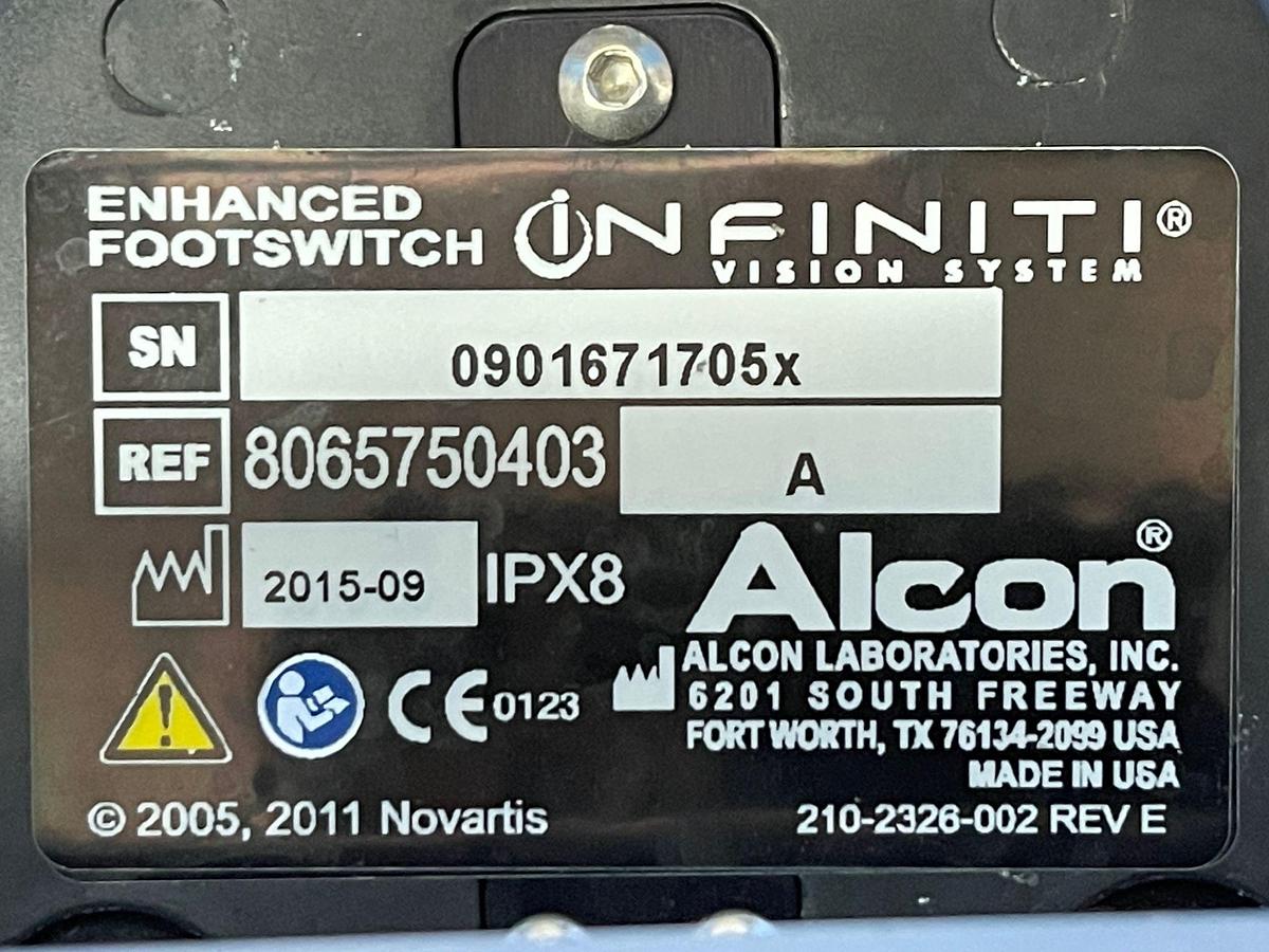 Used Alcon Infiniti YOM: 2011