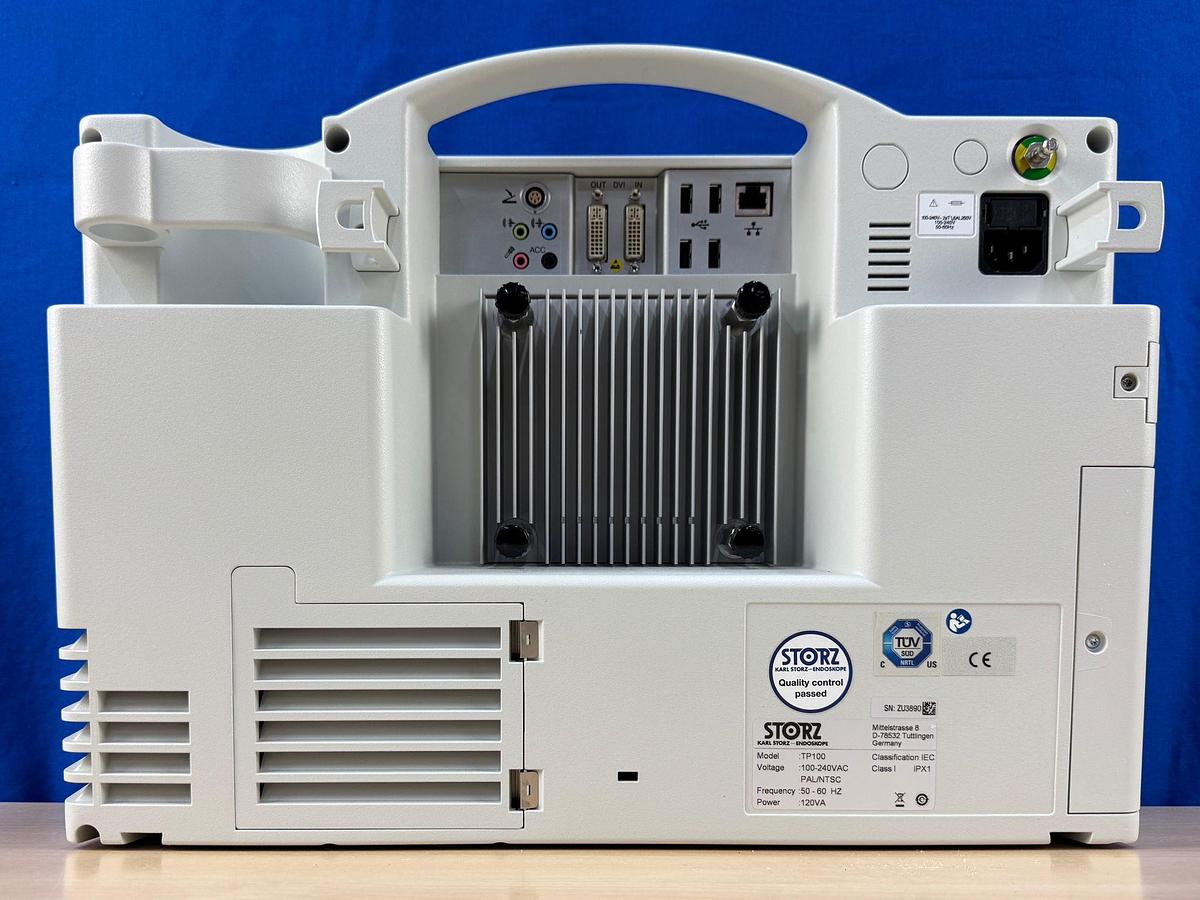 Used Karl Storz Tele Pack X LED TP 100 SN: ZU3890 Include Karl Storz Tele Cam SN: PT864874-H Karl Storz Light Cable And Keyboard