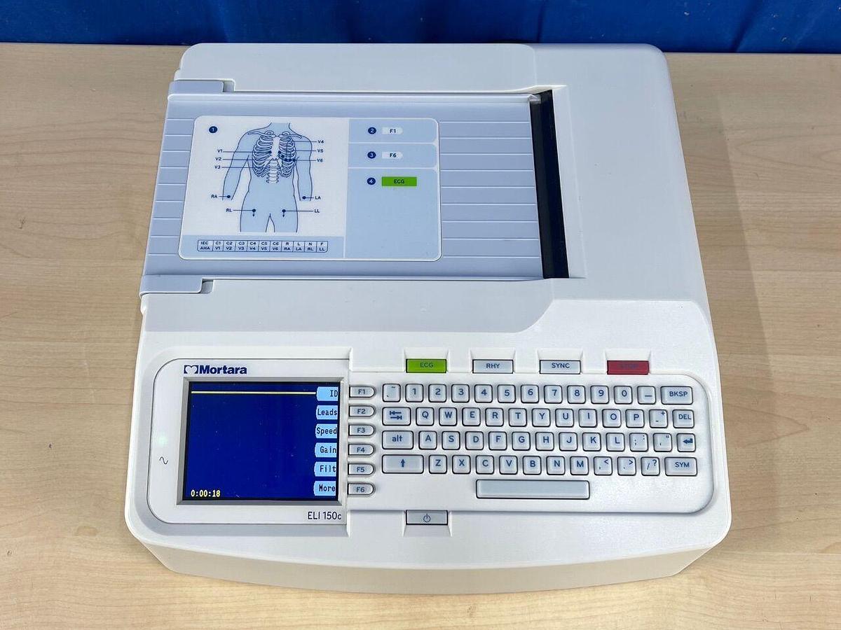 Used MORTARA ELI 150 ECG
