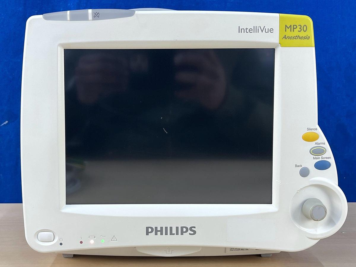 Used Philips IntelliVue MP30 Patient monitor, YOM: 2016