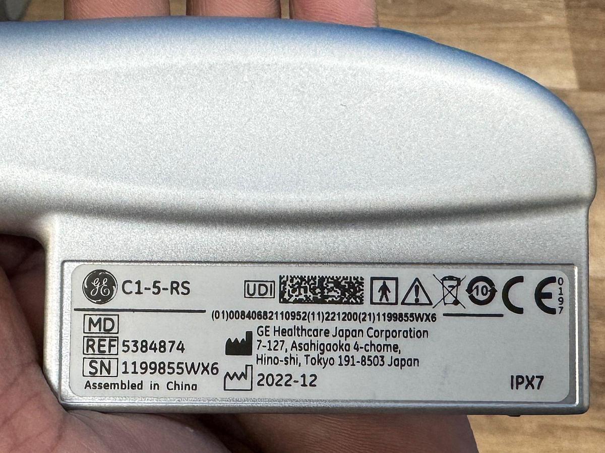 Used GE LOGIQ P9 YOM: 2016 R1 with Convex C1-5-RS YOM: 2022 and Linear Probe 9L-RS YOM: 2018
