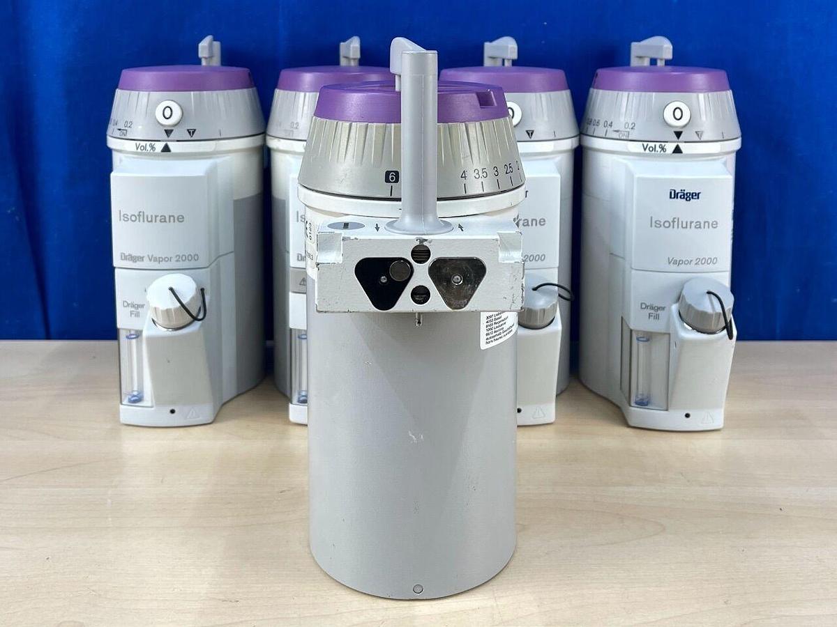 Used DRAEGER Isoflurane 2000