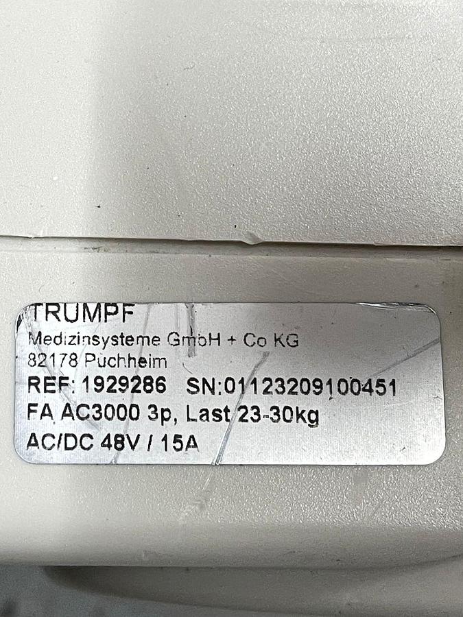 Used Trumpf Light YOM:2009