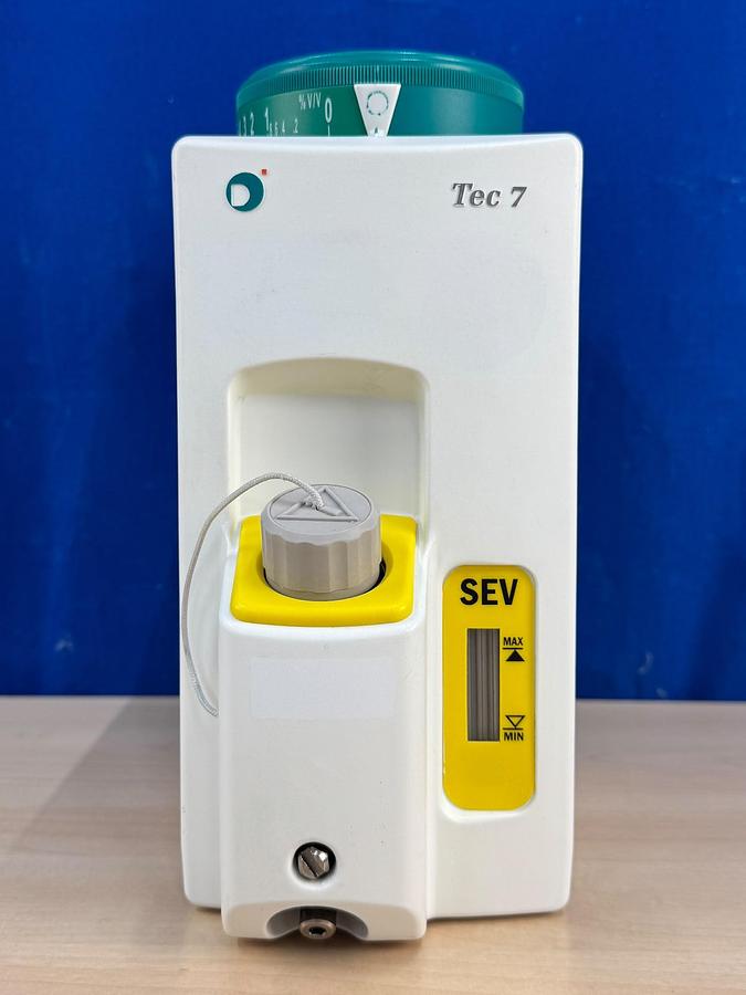 Used GE Tec 7 Sevoflurane Vaporizer REF: M1107626