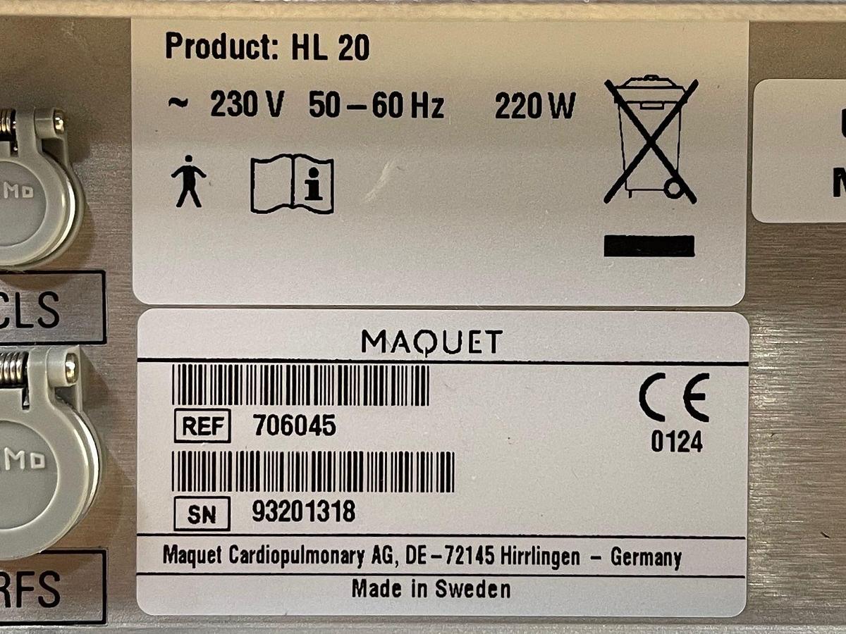 Used MAQUET RotaFlow Oxygenator