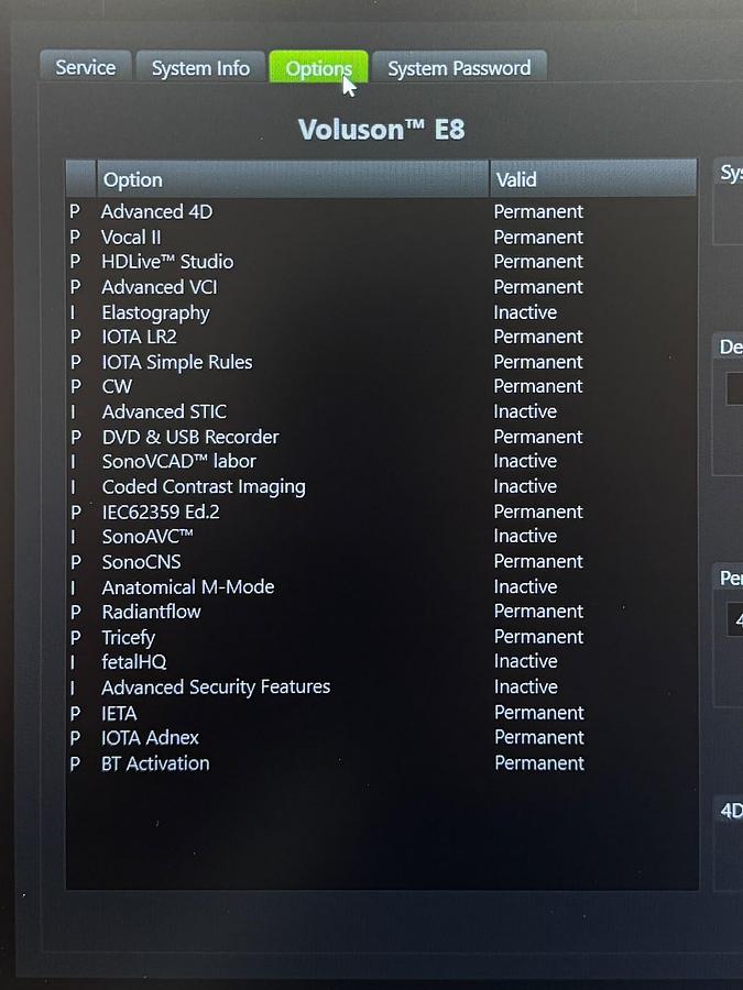 Used GE Voluson E8 Ultrasound YOM: 2019  