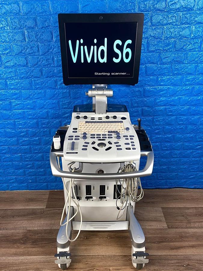 Used GE Vivid S6 Cardiovascular ultrasound system YOM: 2013