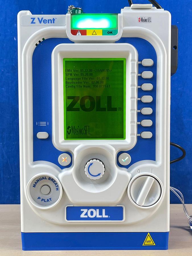Used Zoll 731 Series Ventilator YOM: 2019 -4 pieces