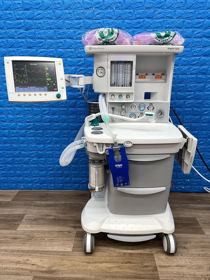 Used GE Aespire View Anesthesia Machine YOM: 2017