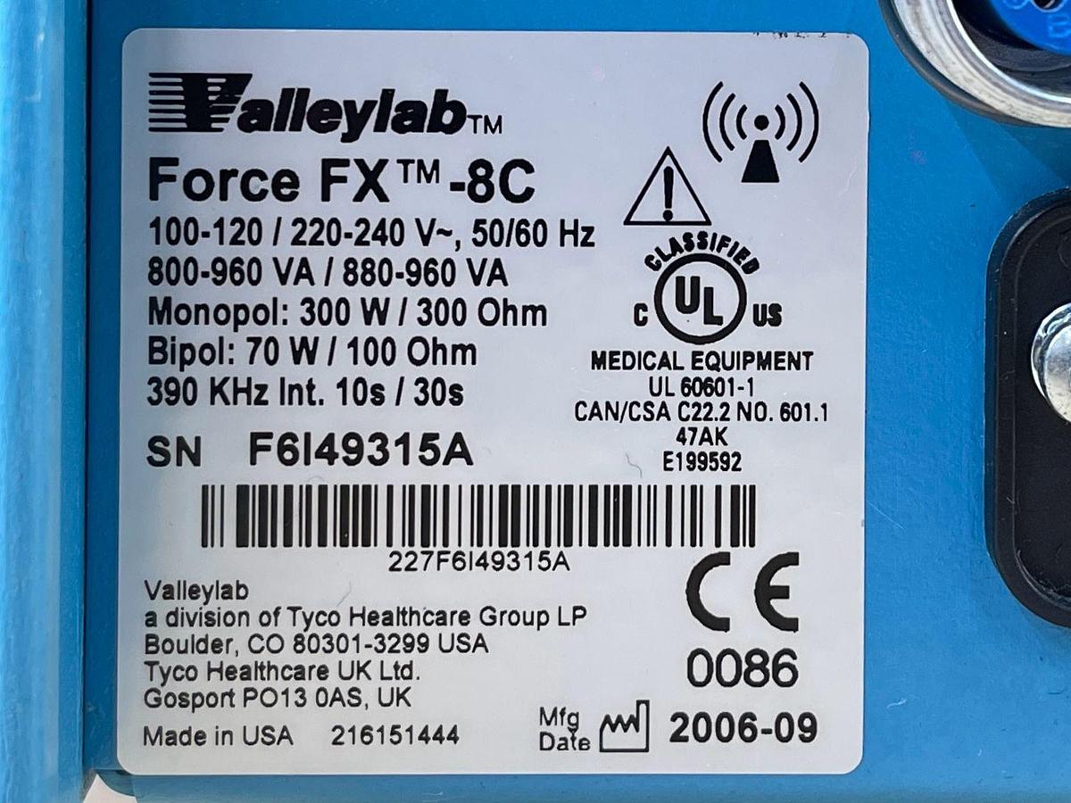 Used Valleylab Force FX  YOM: 2006 