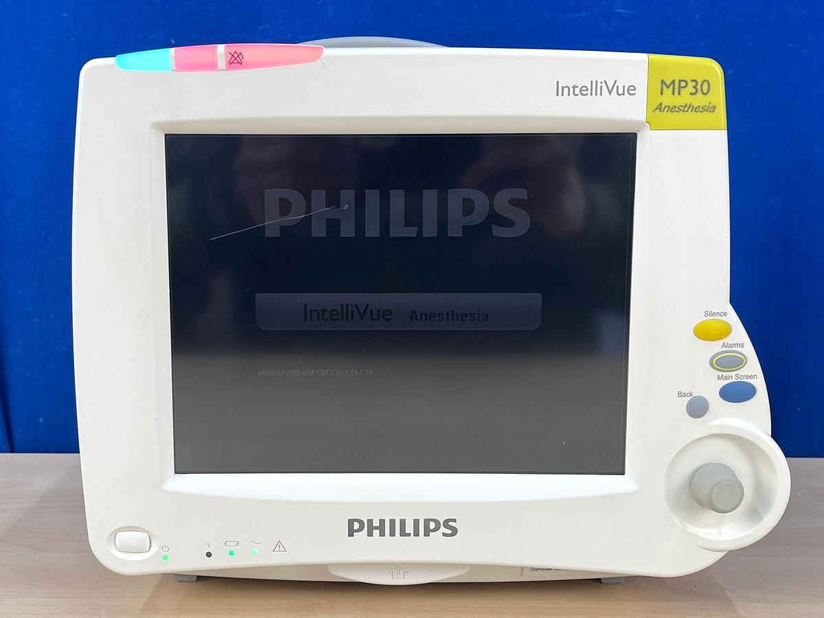 Used Philips IntelliVue MP30 patient monitor, YOM: 2013